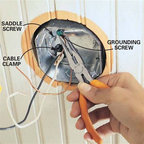 installing ceiling fan electrical box